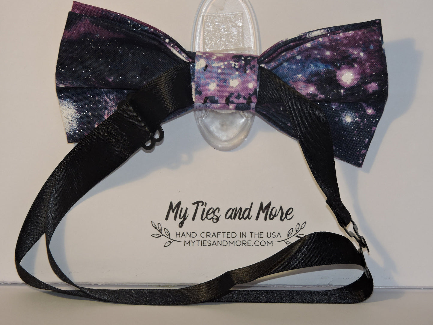 Purple Galaxy Tie