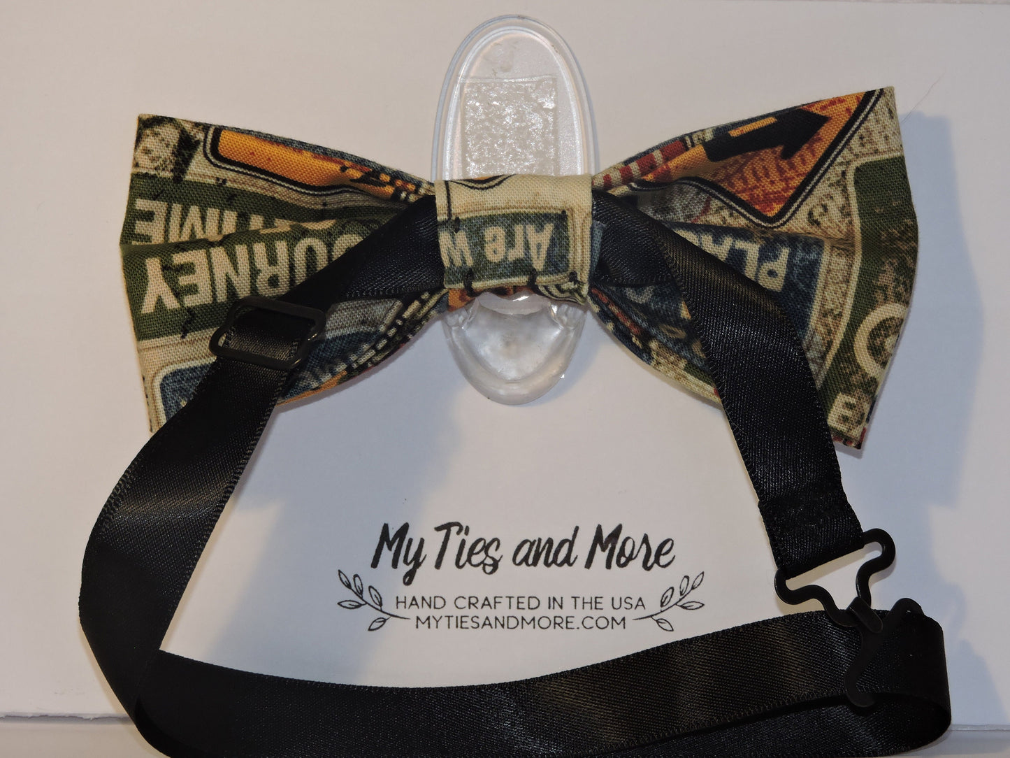Street Sign Bow Tie