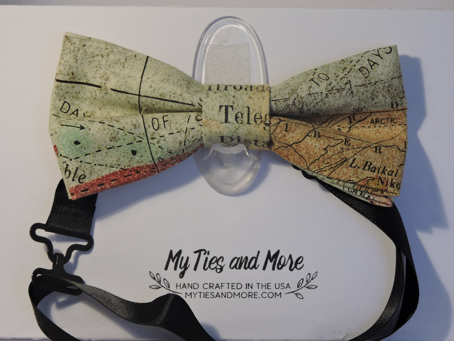 Map Bow Tie