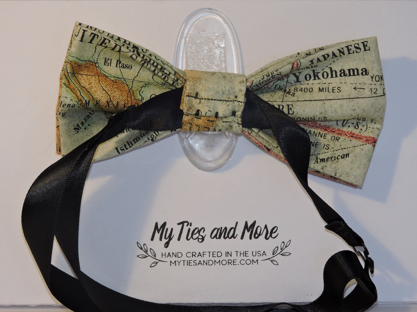 Map Bow Tie
