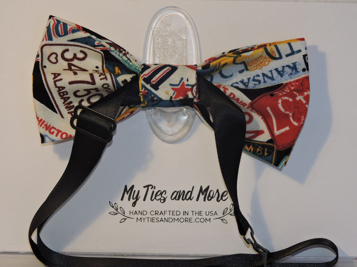 License Plate Bow Tie