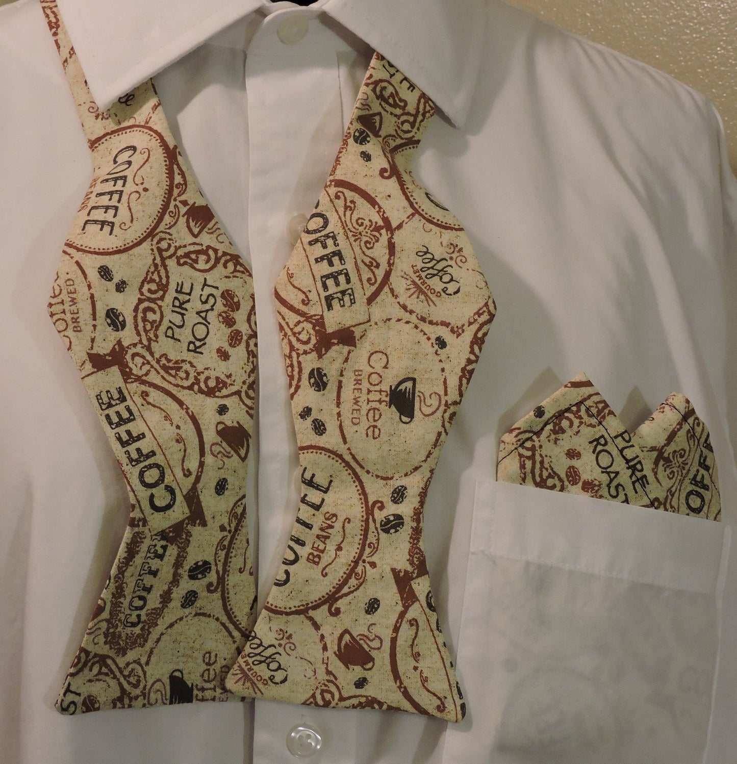 Coffee Bow Tie