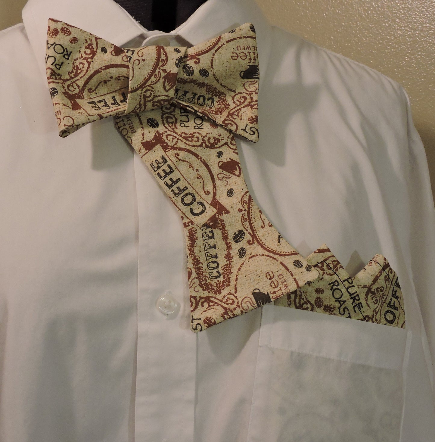 Coffee Bow Tie