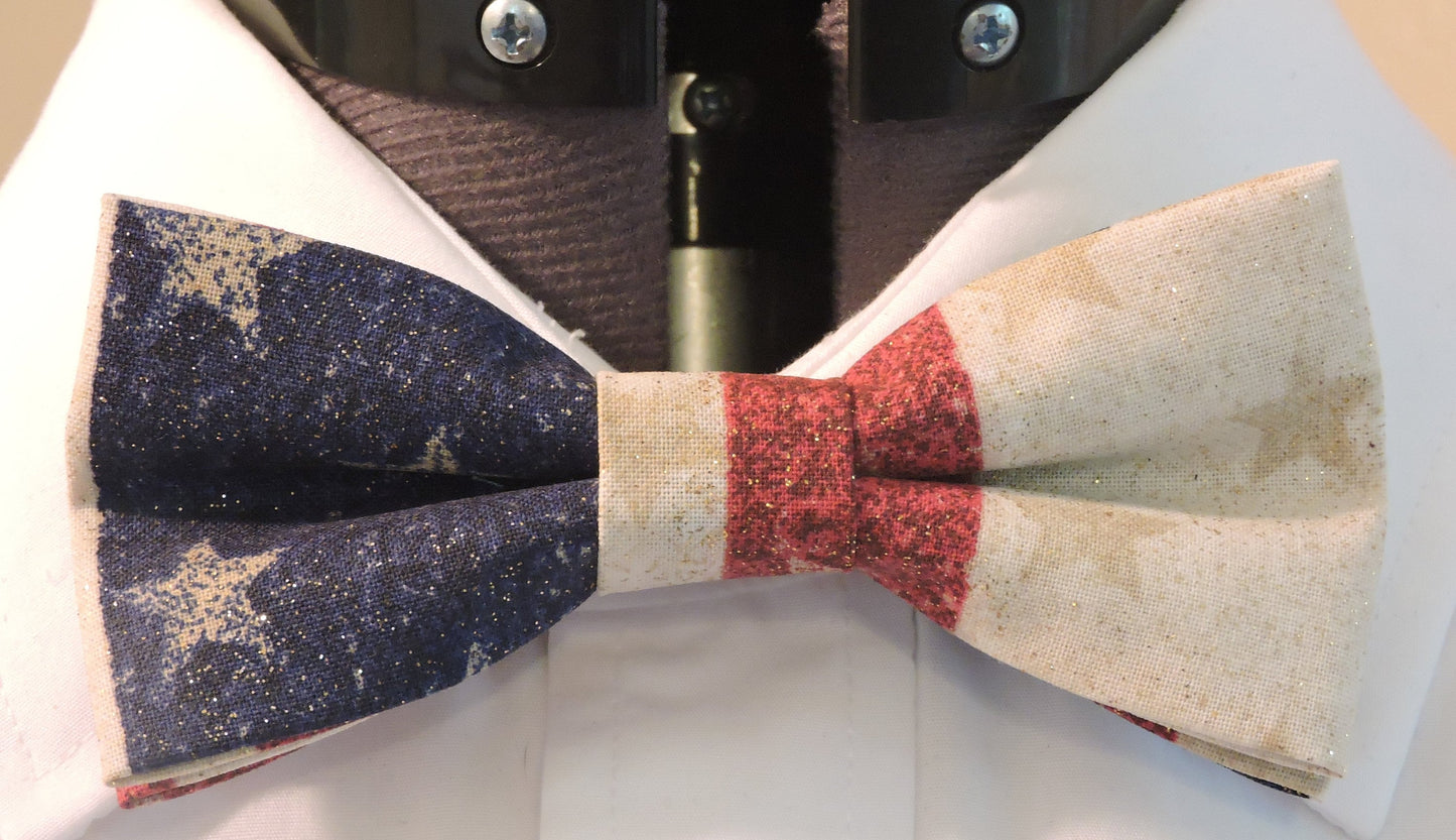 Star Spangled Bow Tie