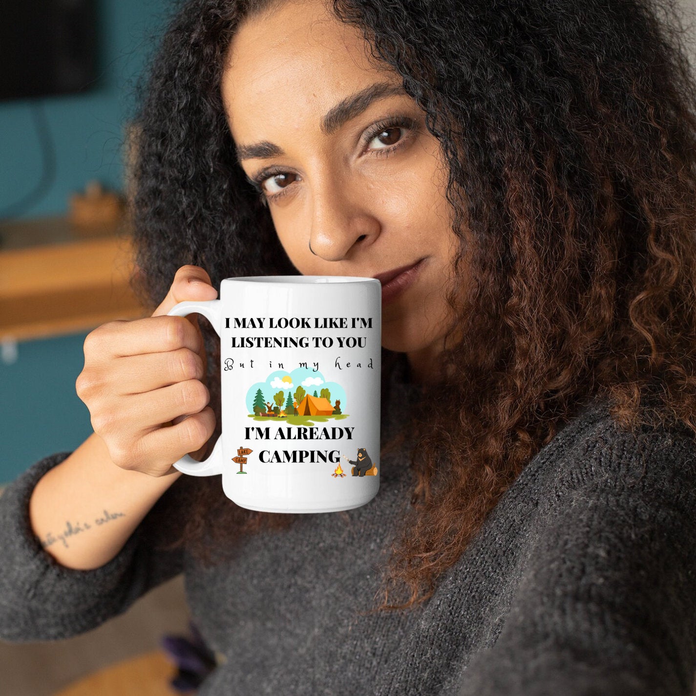 Already Camping Mug, Coffee, 11 oz, 15 oz, Summer, Fun, Sarcastic