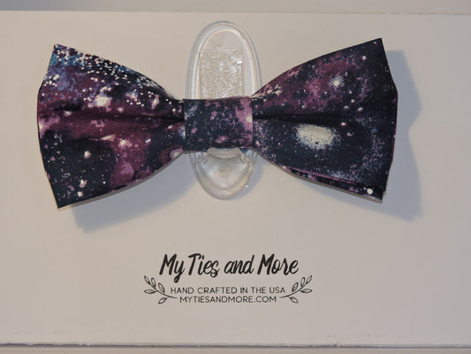 Purple Galaxy Tie