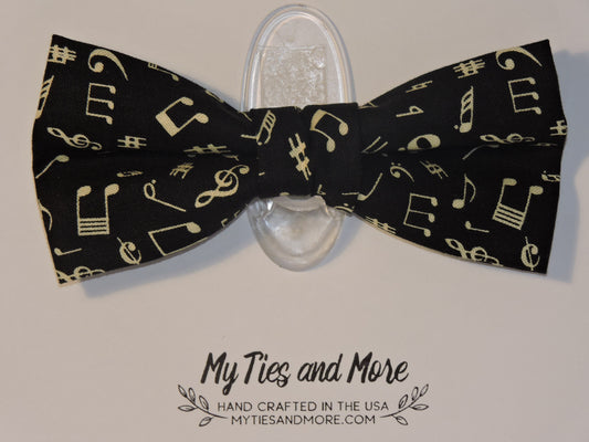 Music Note Bow Tie