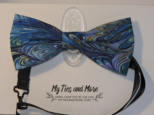 Colorful Wave Bow Tie