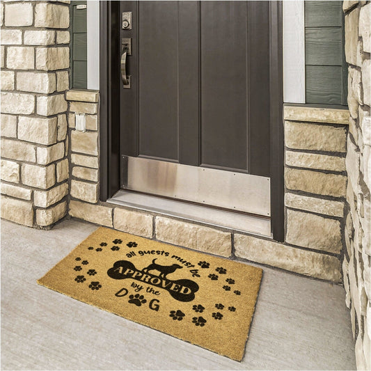 30X18 Dog Approved Door Mat, Door Mat, Front Door Mat, Outdoor Mat, Dog, fun door mat,